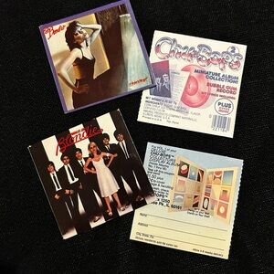 Retro Music mini Album miniatures. Sorry! Gum not included.